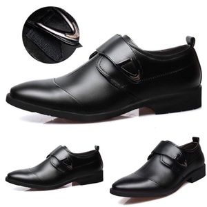 mens dress shoes with velcro straps
